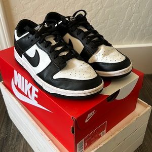 Nike Panda Dunk Low Black White 9 / 7.5